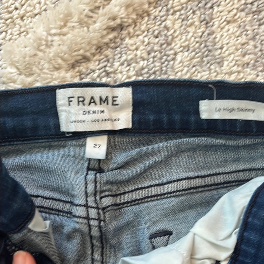 Frame Denim Women's Blue Denim Jeans